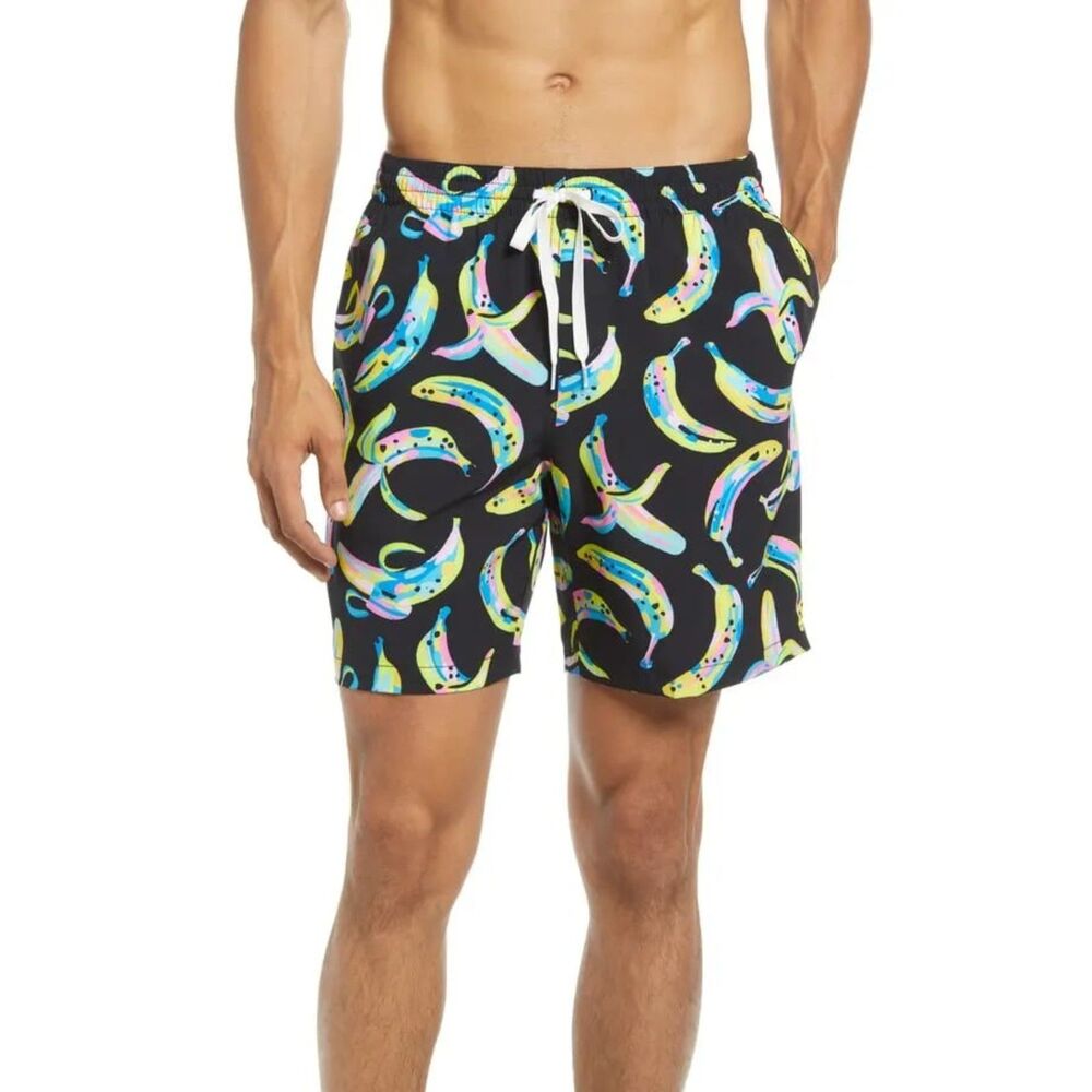 Chubbies Mens The Banana Montana Swim Trunks 7” Inseam Size Small